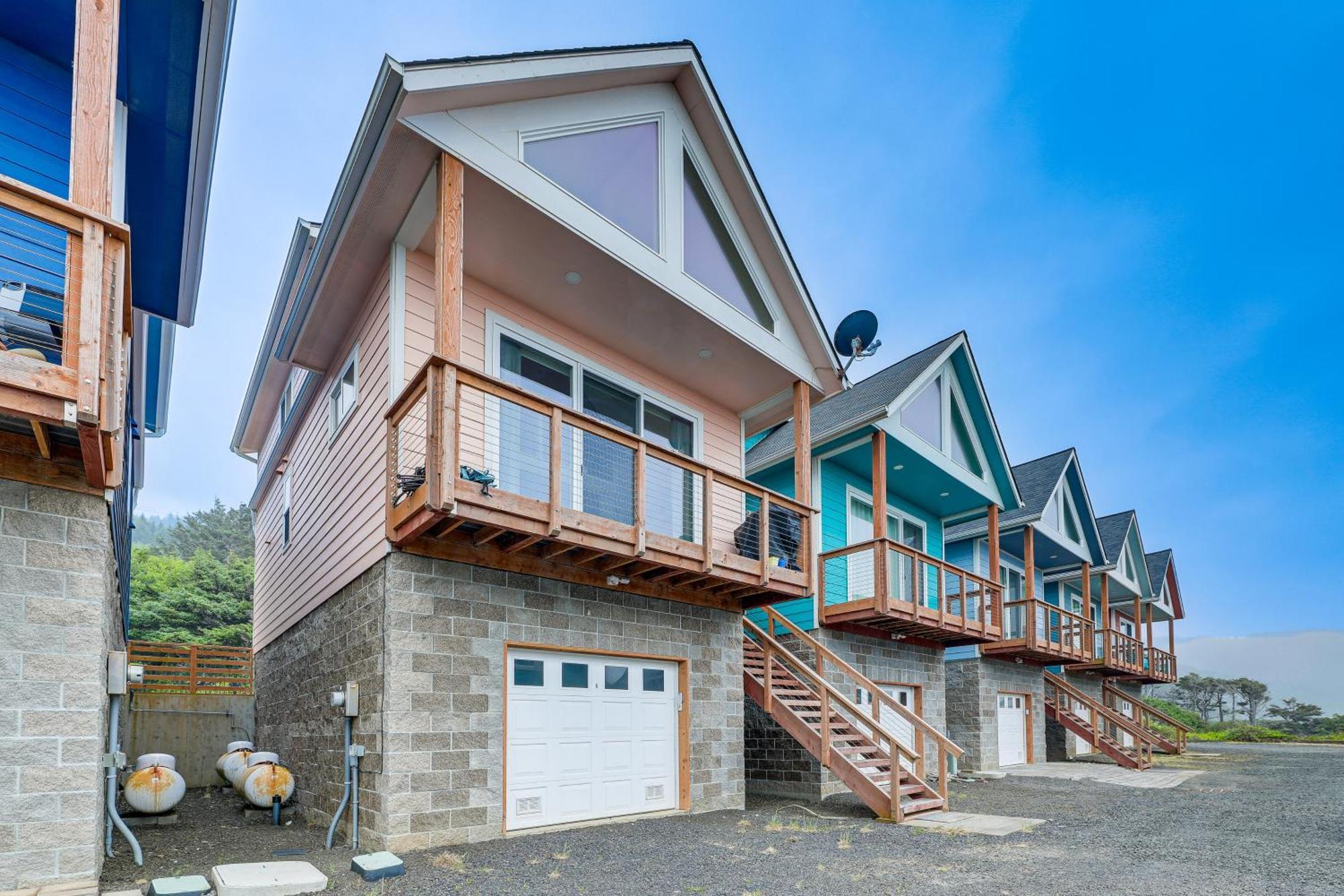 Epic Yachats Escape Oregon Coastline Beach, Views Exterior photo